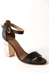 Fortress Frances Heeled Sandal In Black