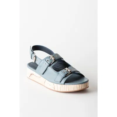 Fortress Leja Flatform Sandal In Blue