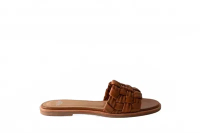 Fortress Of Inca Women's Nora Slide Sandal In Whiskey In Brown
