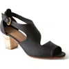 Fortress Victoria Naya Open Toe Pump In Black