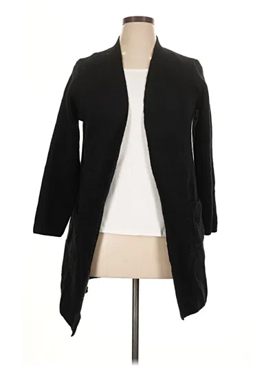 Pre-owned Fortune + Ivy Cardigan Sweater In Black