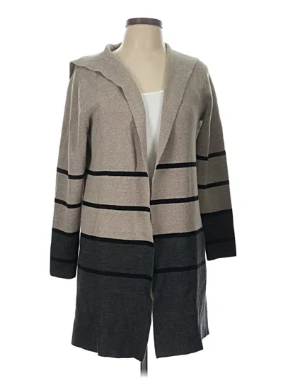 Pre-owned Fortune + Ivy Cardigan Sweater In Gray