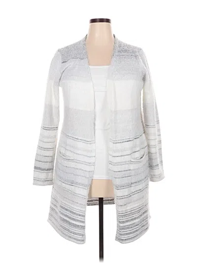 Pre-owned Fortune + Ivy Cardigan Sweater In Gray