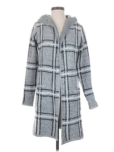Pre-owned Fortune + Ivy Cardigan Sweater In Gray