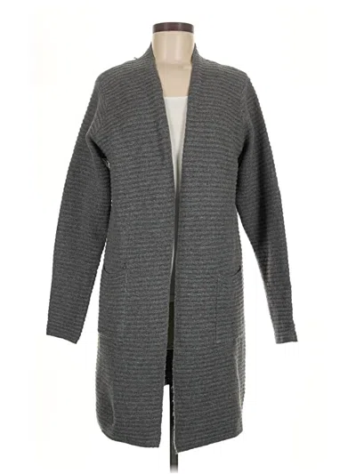 Pre-owned Fortune + Ivy Cardigan Sweater In Gray