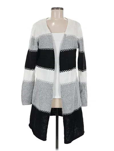 Pre-owned Fortune + Ivy Cardigan Sweater In Gray