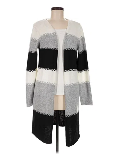 Pre-owned Fortune + Ivy Cardigan Sweater In Gray