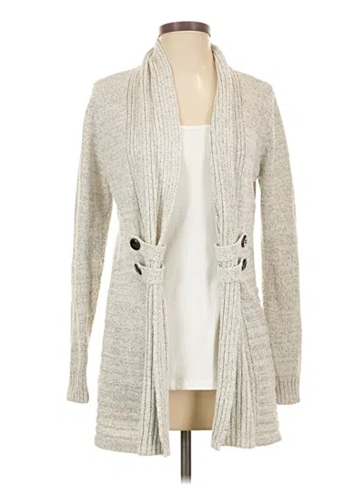 Pre-owned Fortune + Ivy Cardigan Sweater In Gray