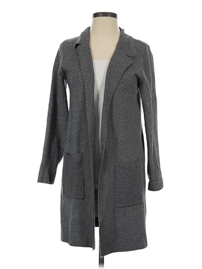 Pre-owned Fortune + Ivy Cardigan Sweater In Gray