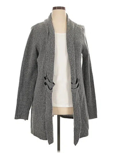 Pre-owned Fortune + Ivy Cardigan Sweater In Gray