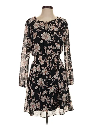 Pre-owned Fortune + Ivy Casual Dress In Black