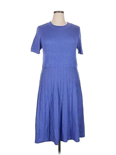 Pre-owned Fortune + Ivy Casual Dress In Blue