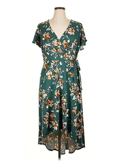 Pre-owned Fortune + Ivy Casual Dress In Blue