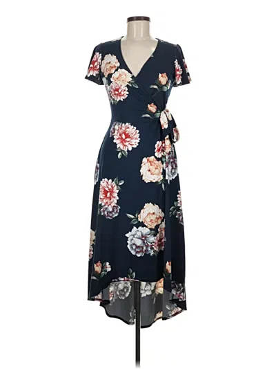 Pre-owned Fortune + Ivy Casual Dress In Blue