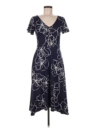 Pre-owned Fortune + Ivy Casual Dress In Blue