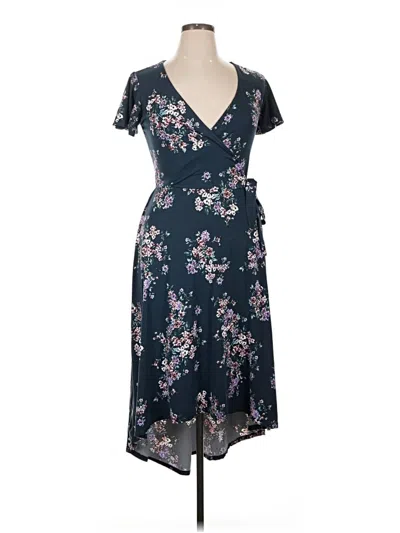Pre-owned Fortune + Ivy Casual Dress In Blue