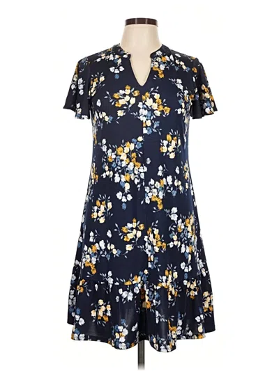 Pre-owned Fortune + Ivy Casual Dress In Blue