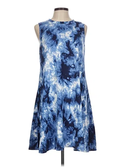 Pre-owned Fortune + Ivy Casual Dress In Blue