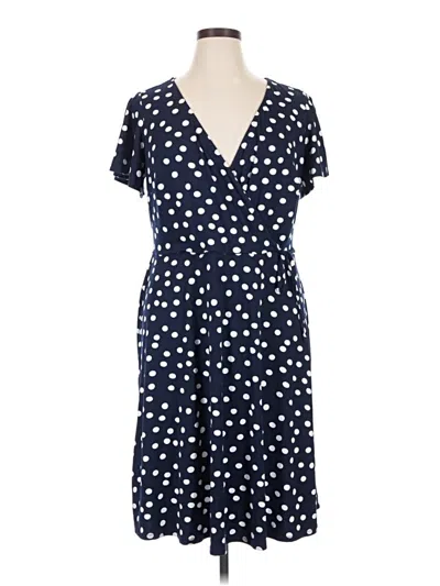 Pre-owned Fortune + Ivy Casual Dress In Blue