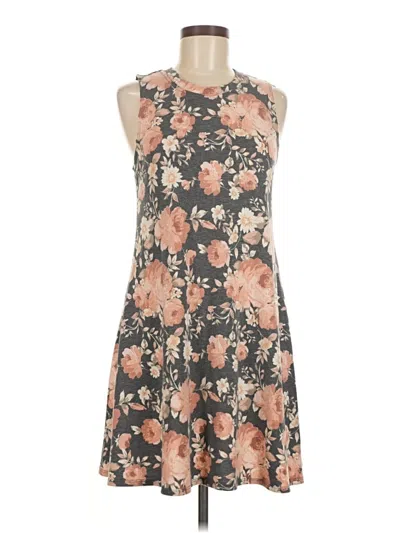 Pre-owned Fortune + Ivy Casual Dress In Brown