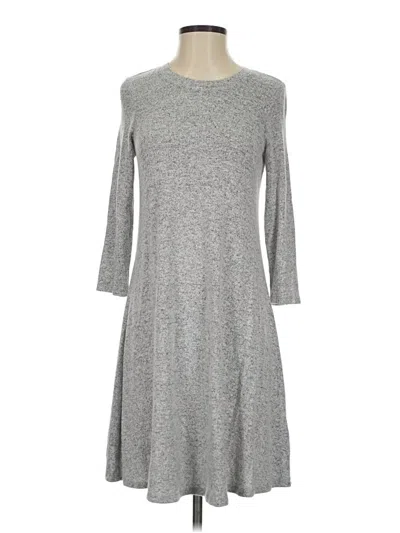 Pre-owned Fortune + Ivy Casual Dress In Gray
