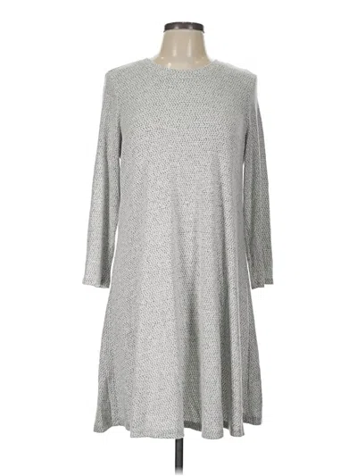 Pre-owned Fortune + Ivy Casual Dress In Gray