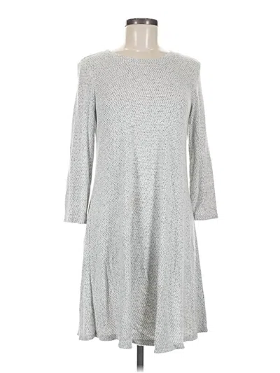 Pre-owned Fortune + Ivy Casual Dress In Gray