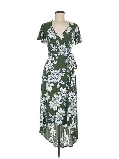 Pre-owned Fortune + Ivy Casual Dress In Green