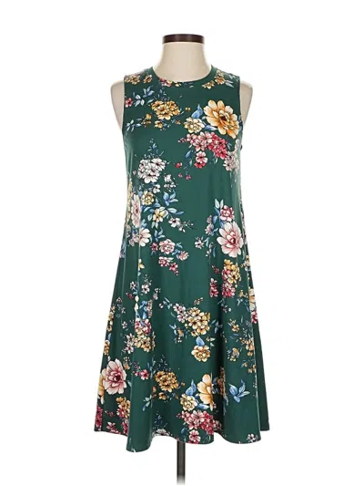 Pre-owned Fortune + Ivy Casual Dress In Green