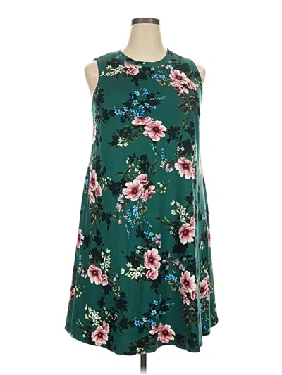 Pre-owned Fortune + Ivy Casual Dress In Green