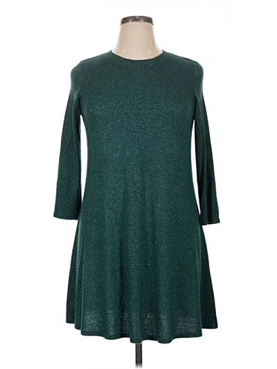 Pre-owned Fortune + Ivy Casual Dress In Teal