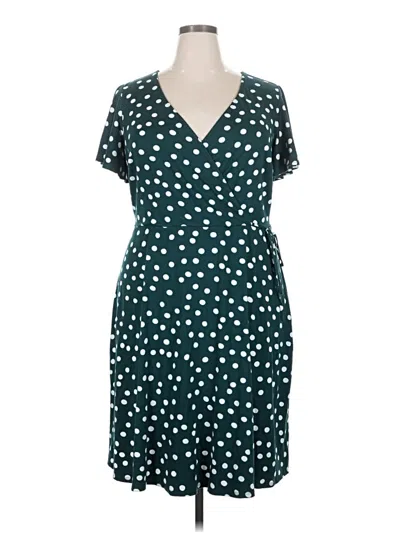 Pre-owned Fortune + Ivy Casual Dress In Teal
