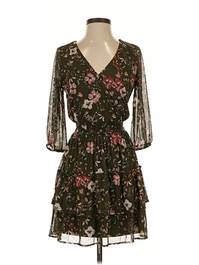 Pre-owned Fortune + Ivy Cocktail Dress In Black