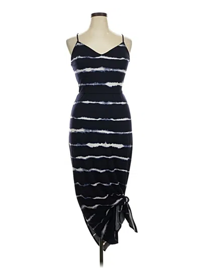 Pre-owned Fortune + Ivy Cocktail Dress In Blue