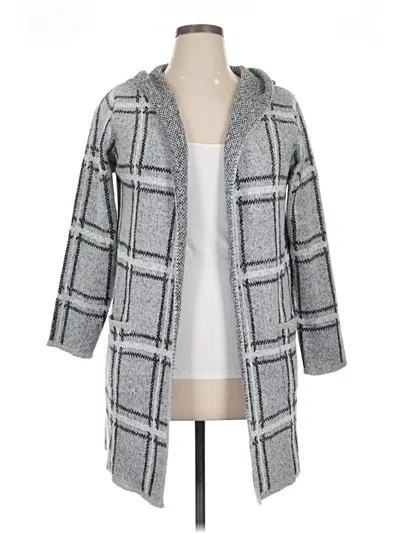 Pre-owned Fortune + Ivy Kimono In Gray