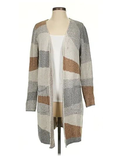 Pre-owned Fortune + Ivy Kimono In Gray
