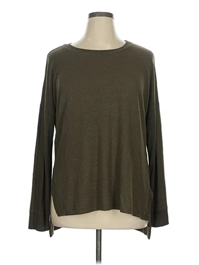 Pre-owned Fortune + Ivy Long Sleeve T-shirt In Green