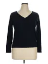 Fortune + Ivy Pullover Sweater In Black