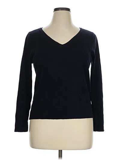 Fortune + Ivy Pullover Sweater In Black