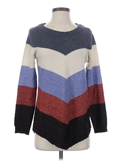 Pre-owned Fortune + Ivy Pullover Sweater In Blue