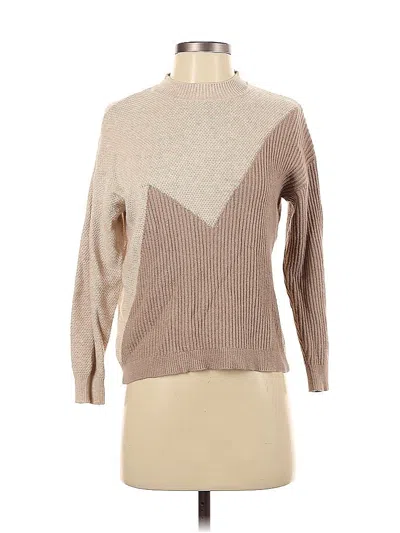Pre-owned Fortune + Ivy Pullover Sweater In Brown