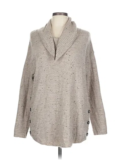 Pre-owned Fortune + Ivy Pullover Sweater In Gray