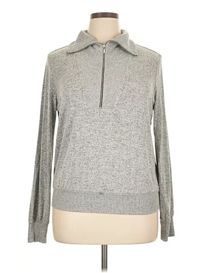 Pre-owned Fortune + Ivy Pullover Sweater In Gray