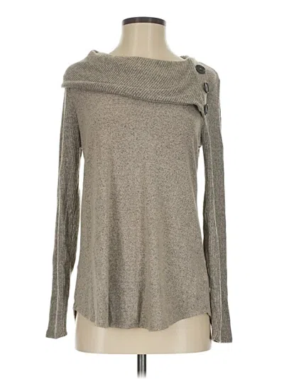 Pre-owned Fortune + Ivy Pullover Sweater In Gray