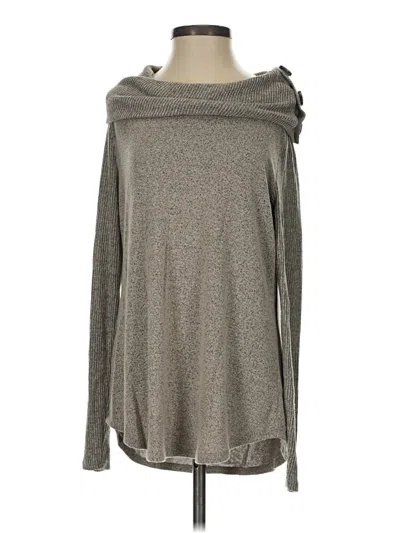 Pre-owned Fortune + Ivy Pullover Sweater In Gray