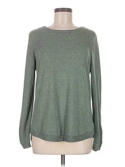 Pre-owned Fortune + Ivy Pullover Sweater In Green