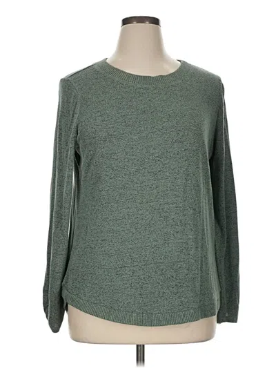 Pre-owned Fortune + Ivy Pullover Sweater In Green
