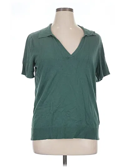 Pre-owned Fortune + Ivy Pullover Sweater In Green