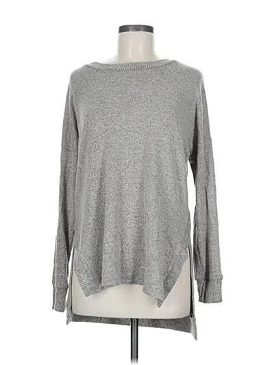 Pre-owned Fortune + Ivy Pullover Sweater In Silver