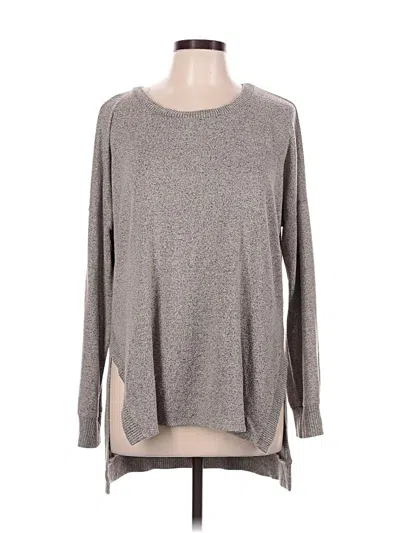 Pre-owned Fortune + Ivy Pullover Sweater In Silver